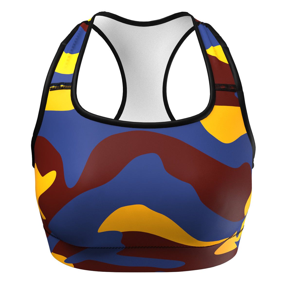 Venezuela Sports Bra (Women) Tricolor Camo