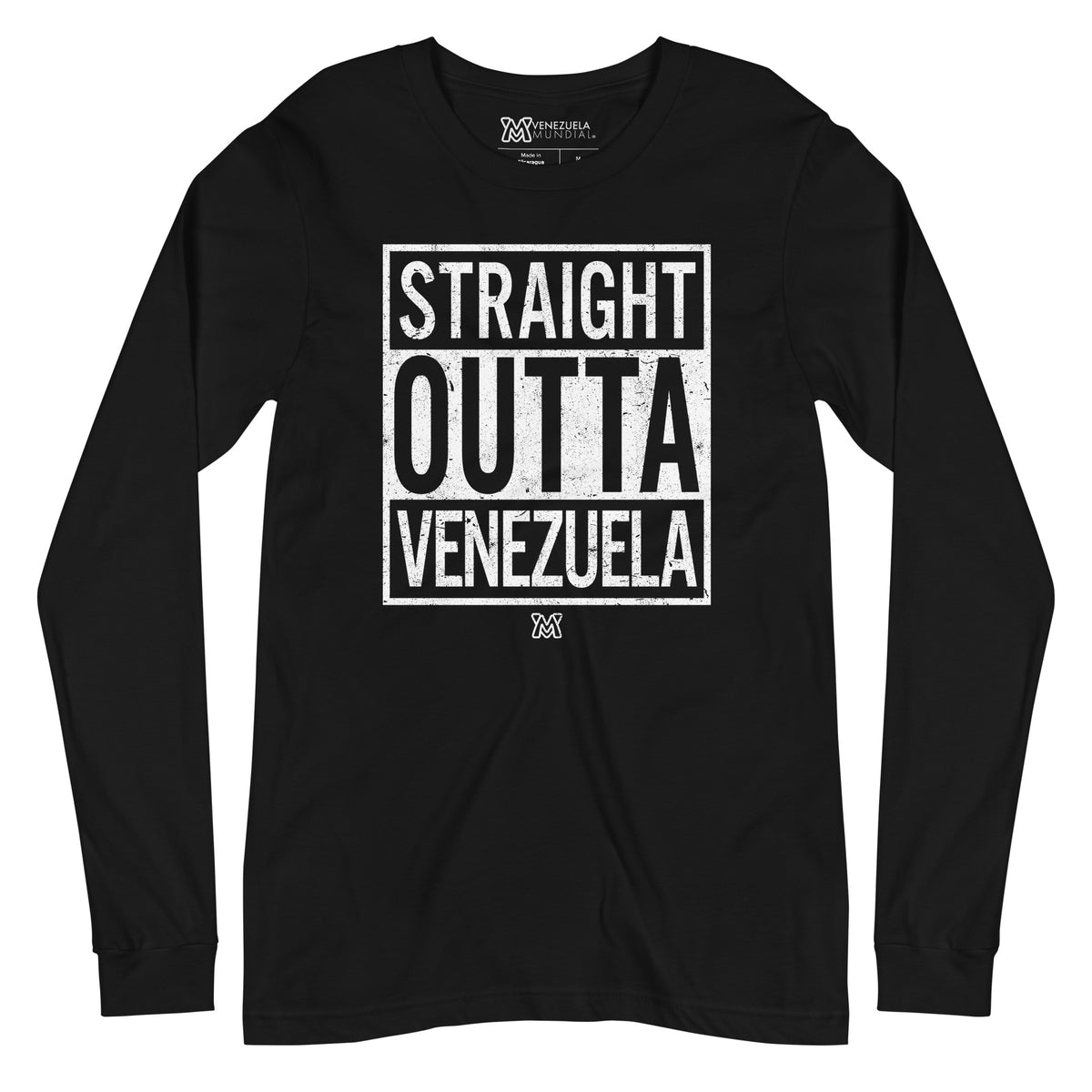 Venezuela T-shirt (Long-Sleeve - Unisex) Straight Outta Venezuela
