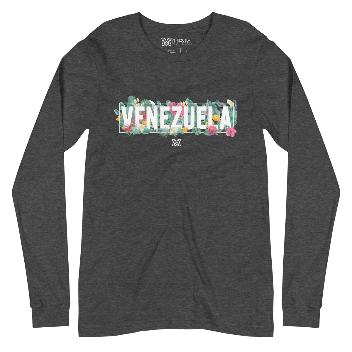 Venezuela T-shirt (Long-Sleeve - Unisex) Venezuela Floral