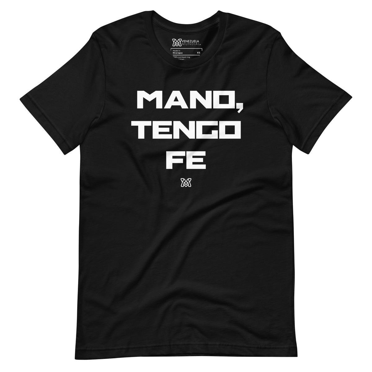 Venezuela T-Shirt (Unisex) Mano, Tengo Fe