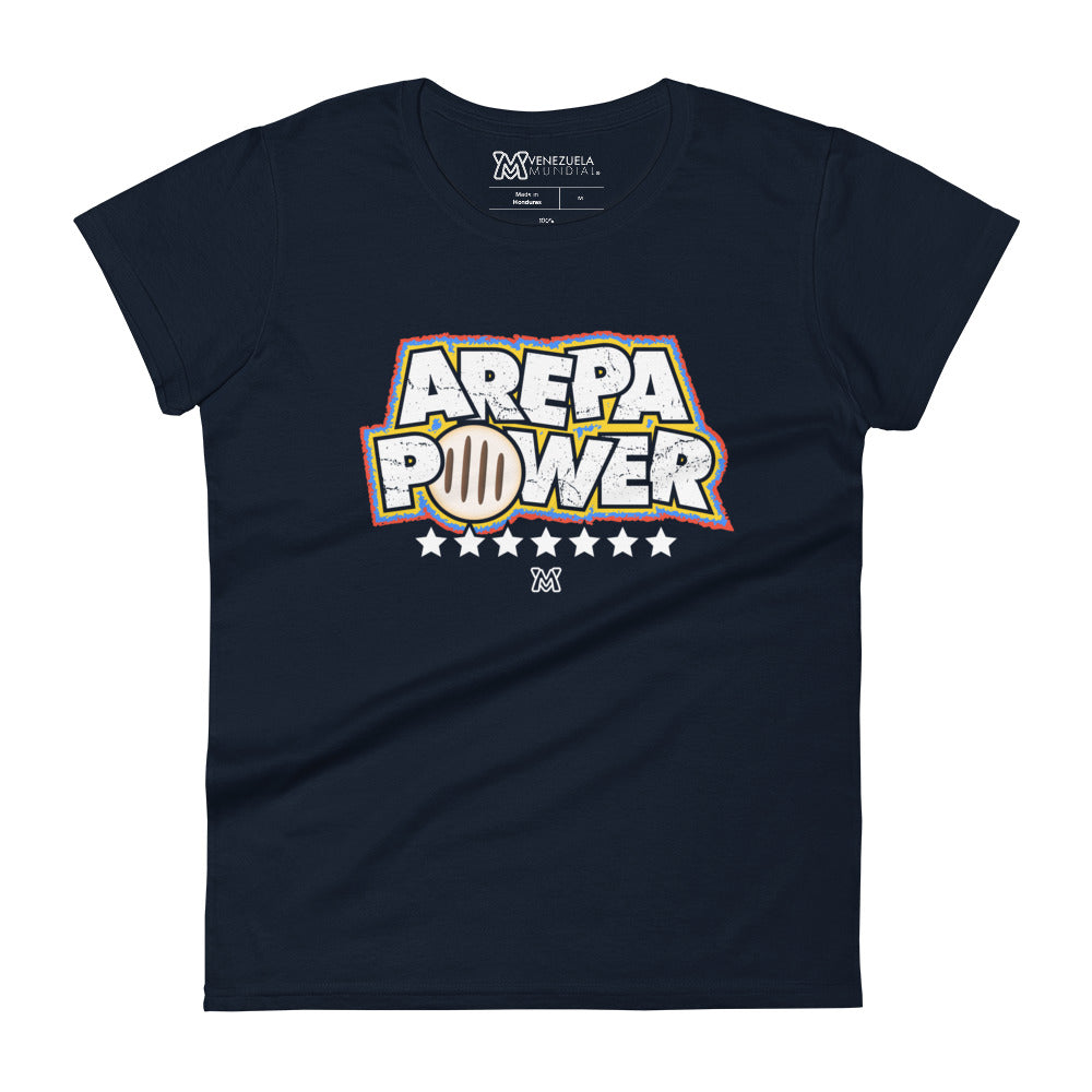 Venezuela T-shirt (Women) Arepa Power - 7 Stars