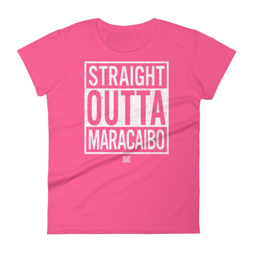 Venezuela T-shirt (Women) Straight Outta Maracaibo