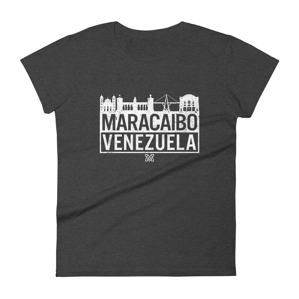 Venezuela T-shirt (Women) Maracaibo Skyline