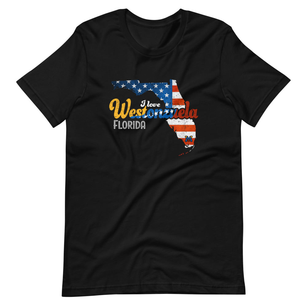 Venezuela T-Shirt (Men) I Love Westonzuela