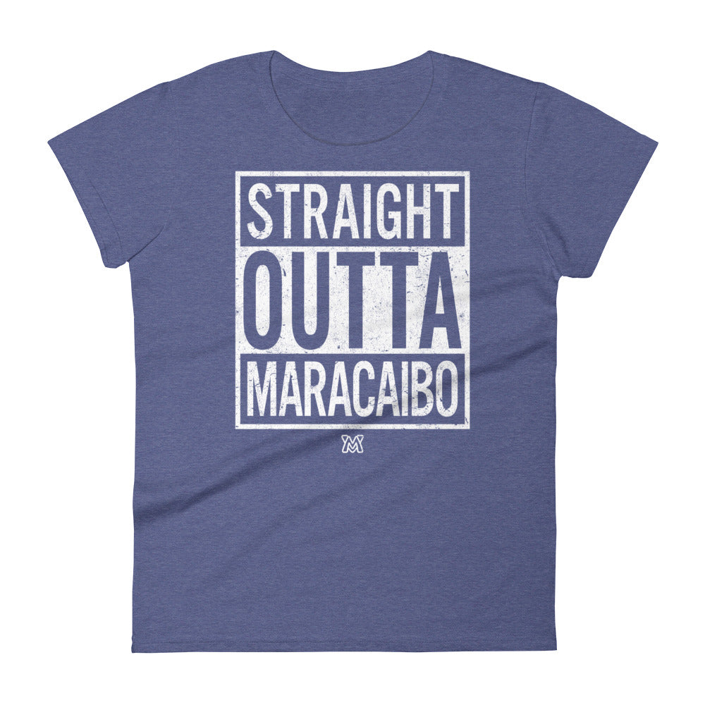 Venezuela T-shirt (Women) Straight Outta Maracaibo