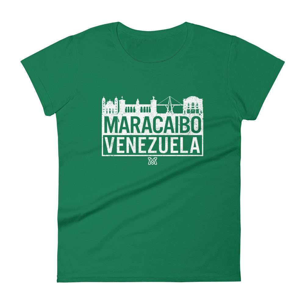 Venezuela T-shirt (Women) Maracaibo Skyline
