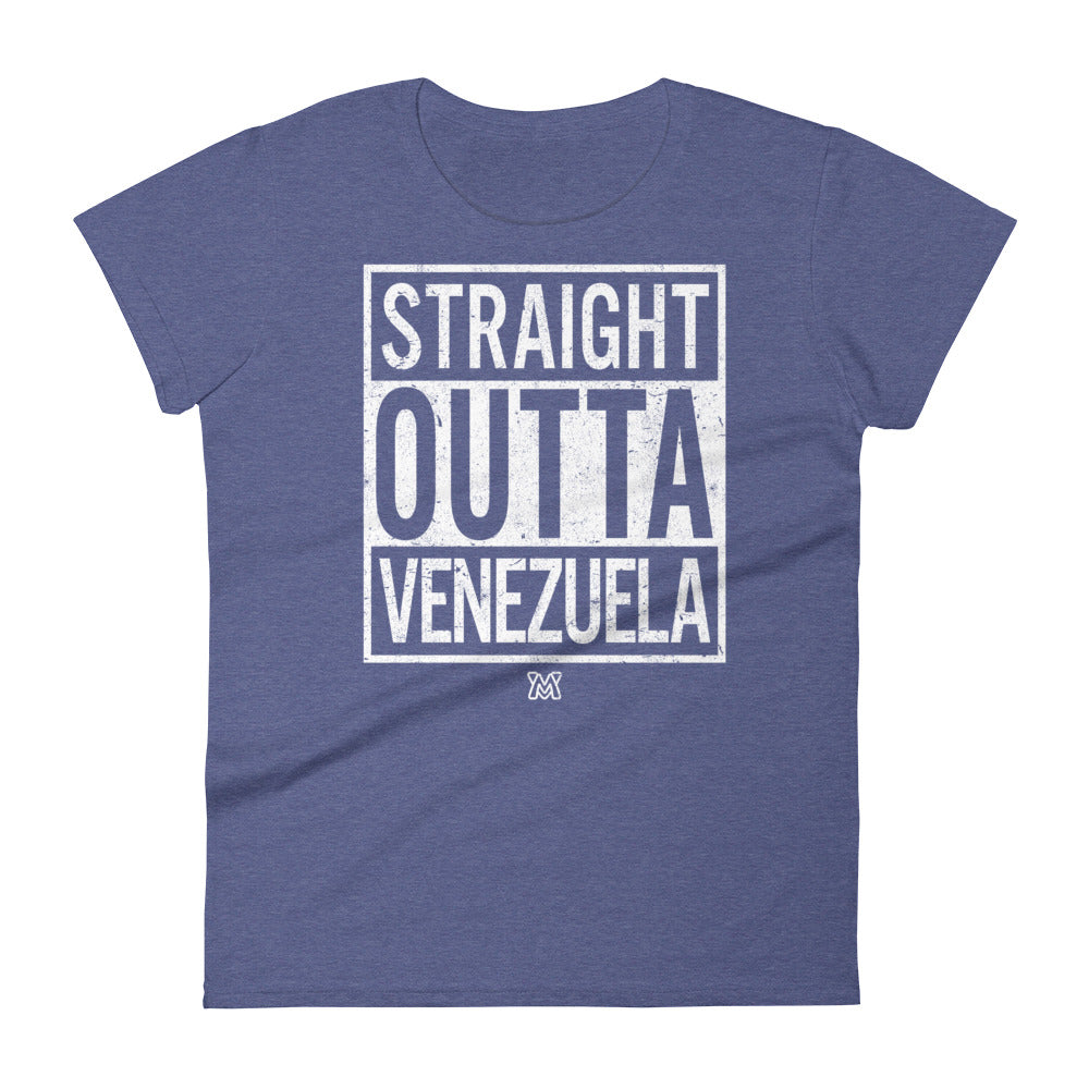 Venezuela T-shirt (Women) Straight Outta Venezuela