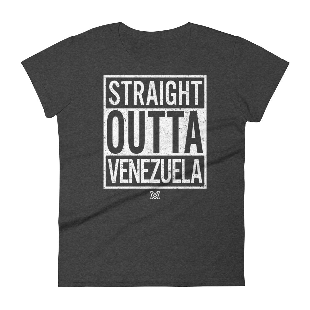 Venezuela T-shirt (Women) Straight Outta Venezuela