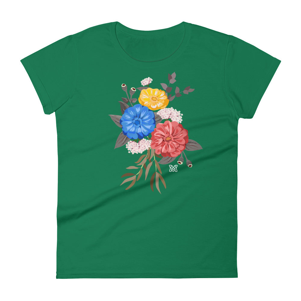 Venezuela T-shirt (Women) Flores Tricolor
