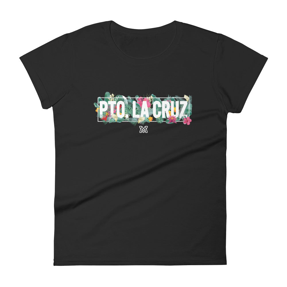 Venezuela T-shirt (Women) Pto. La Cruz Floral