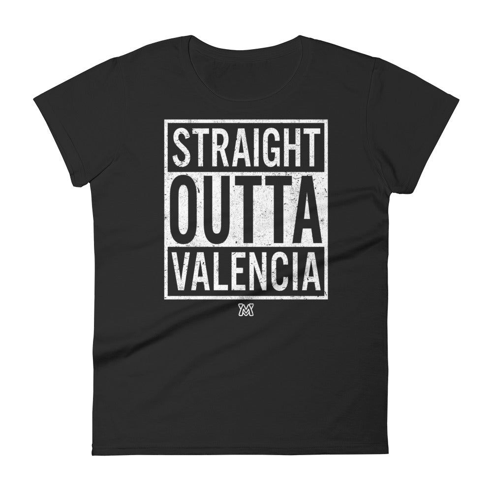 Venezuela T-shirt (Women) Straight Outta Valencia