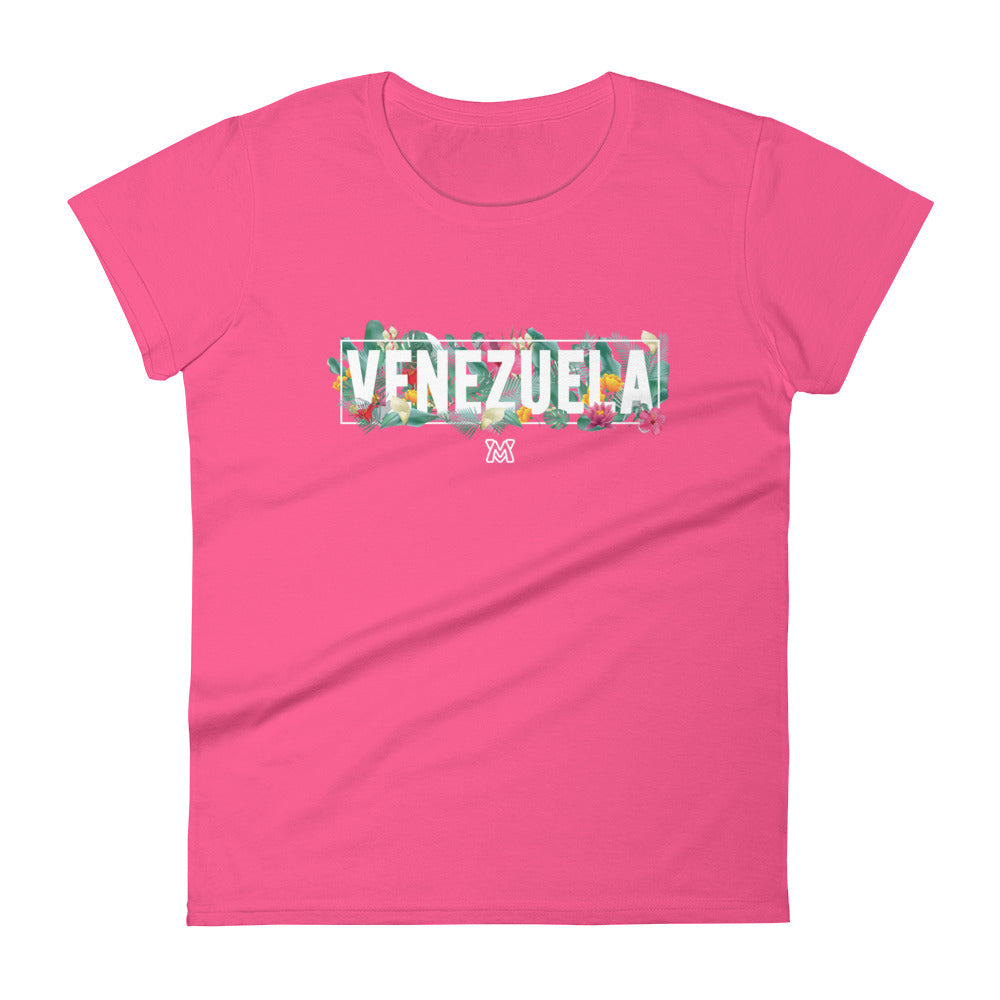 Venezuela T-shirt (Women) Venezuela Floral