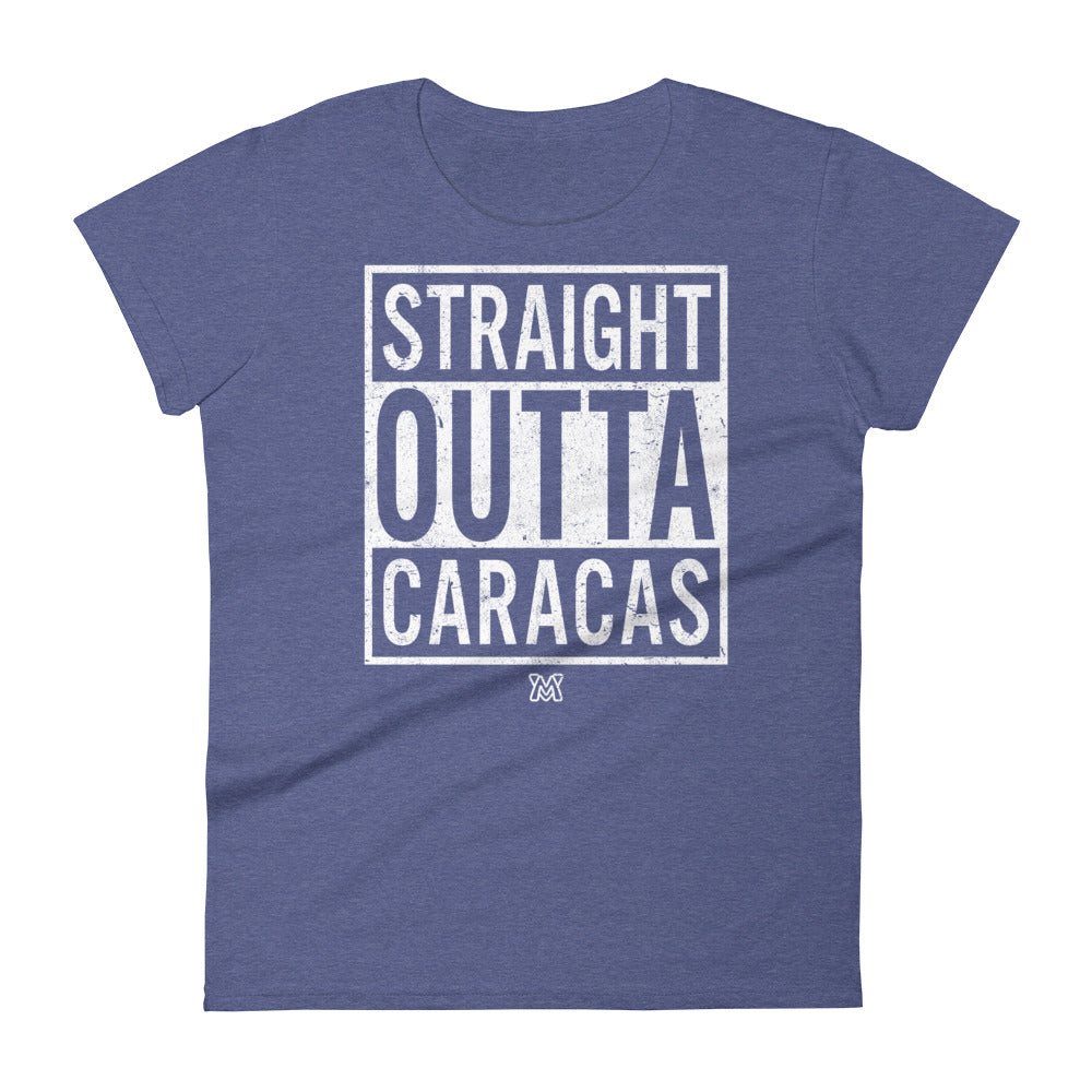 Venezuela T-shirt (Women) Straight Outta Caracas